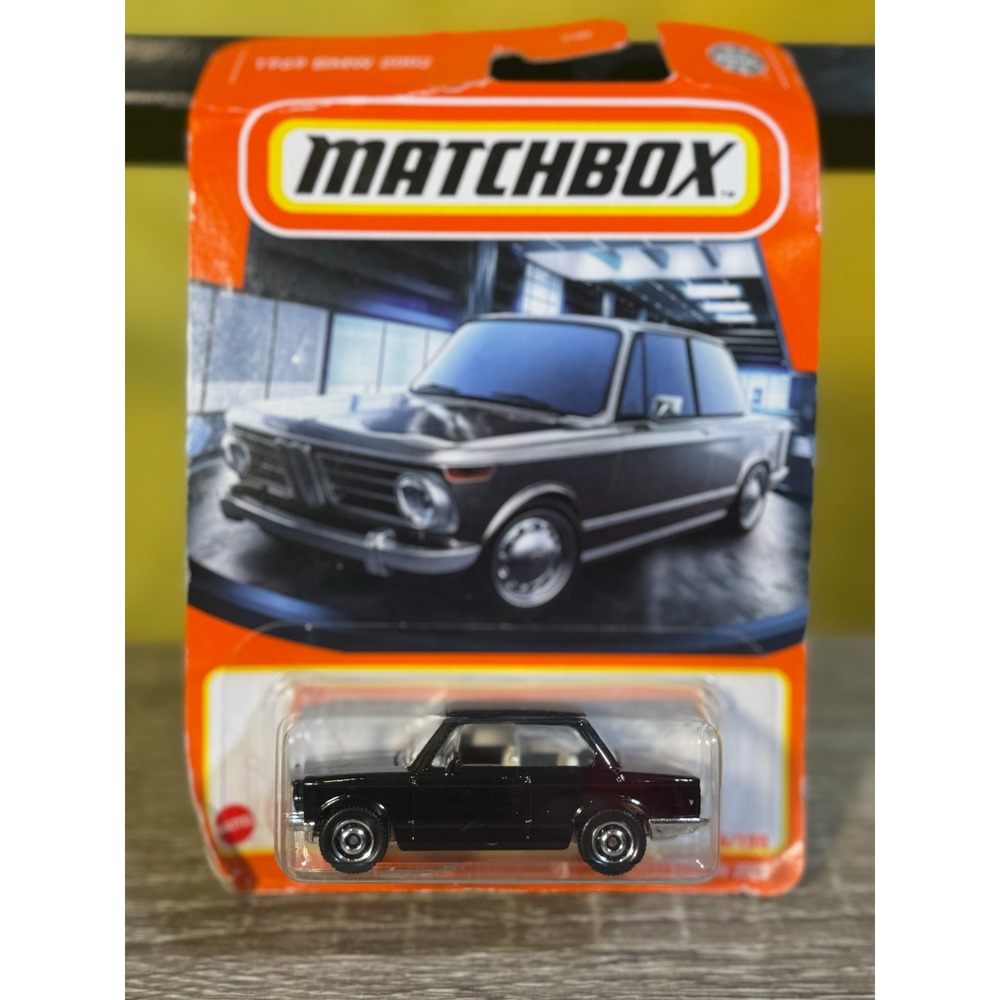 Matchbox 1969 BMW 2002 Black 84/100 Diecast Car GVX94 2021